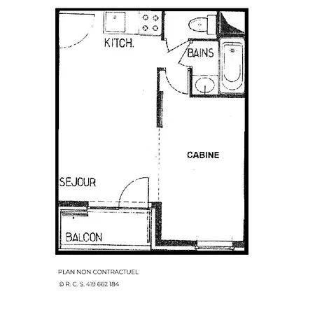Residence Jetay - Appartement 4 Personnes Avec Vue Sur La Montagne Mae-5604